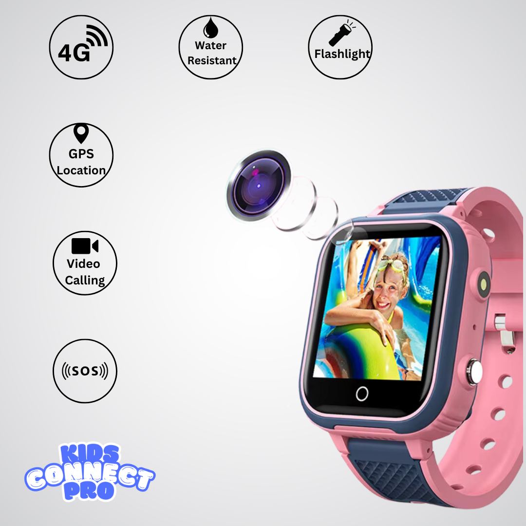 Kids Connect Pro - Premium 4G Smartwatch